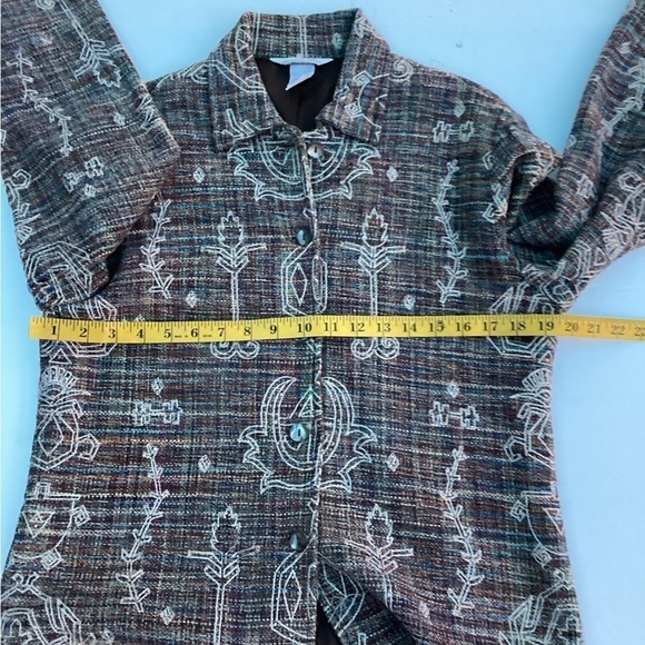 Stone ridge Embroidered Women’s Jacket/ Blazer Size Small - Picture 10 of 14